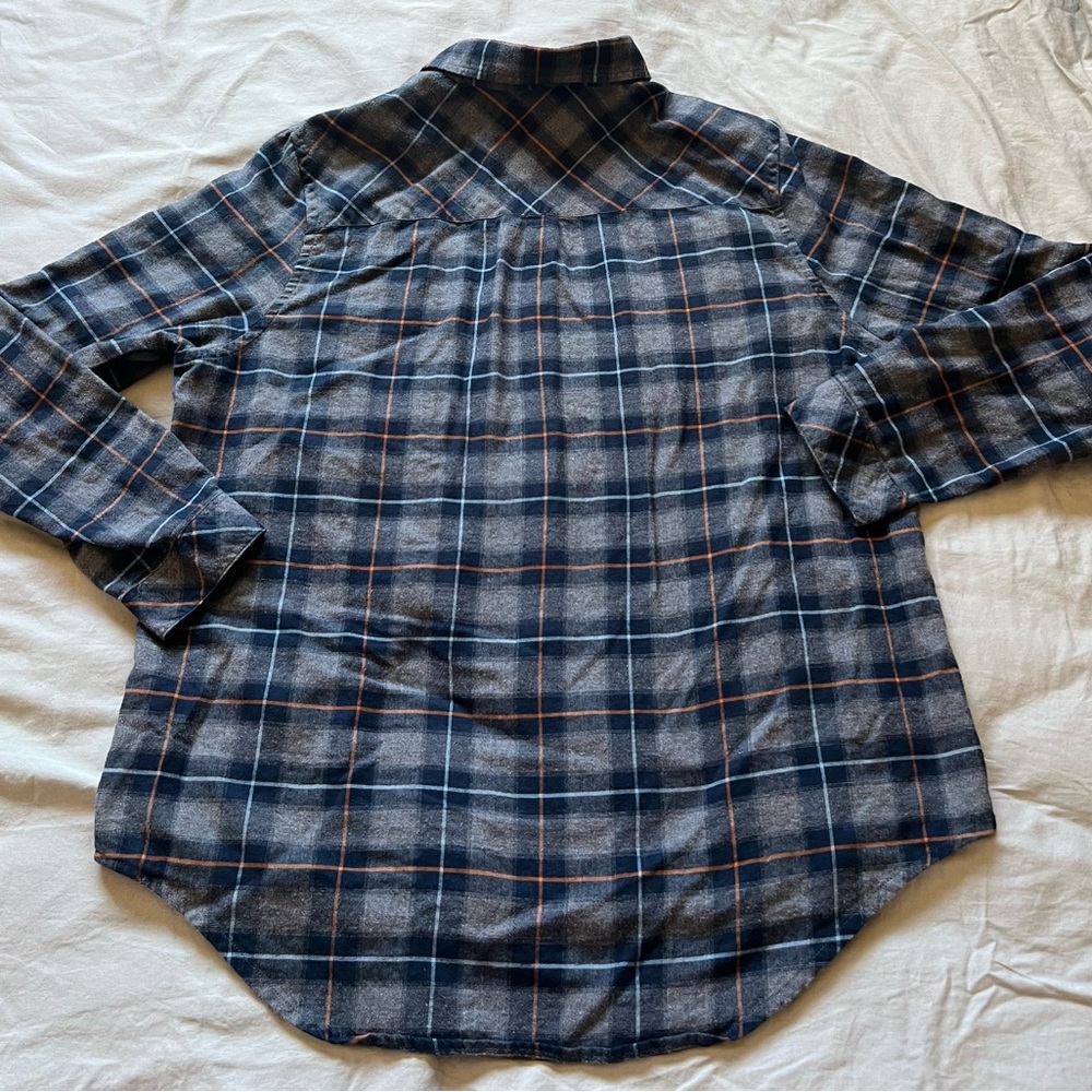 Pendleton Shirt Mens Large Petite Flannel Casual … - image 7